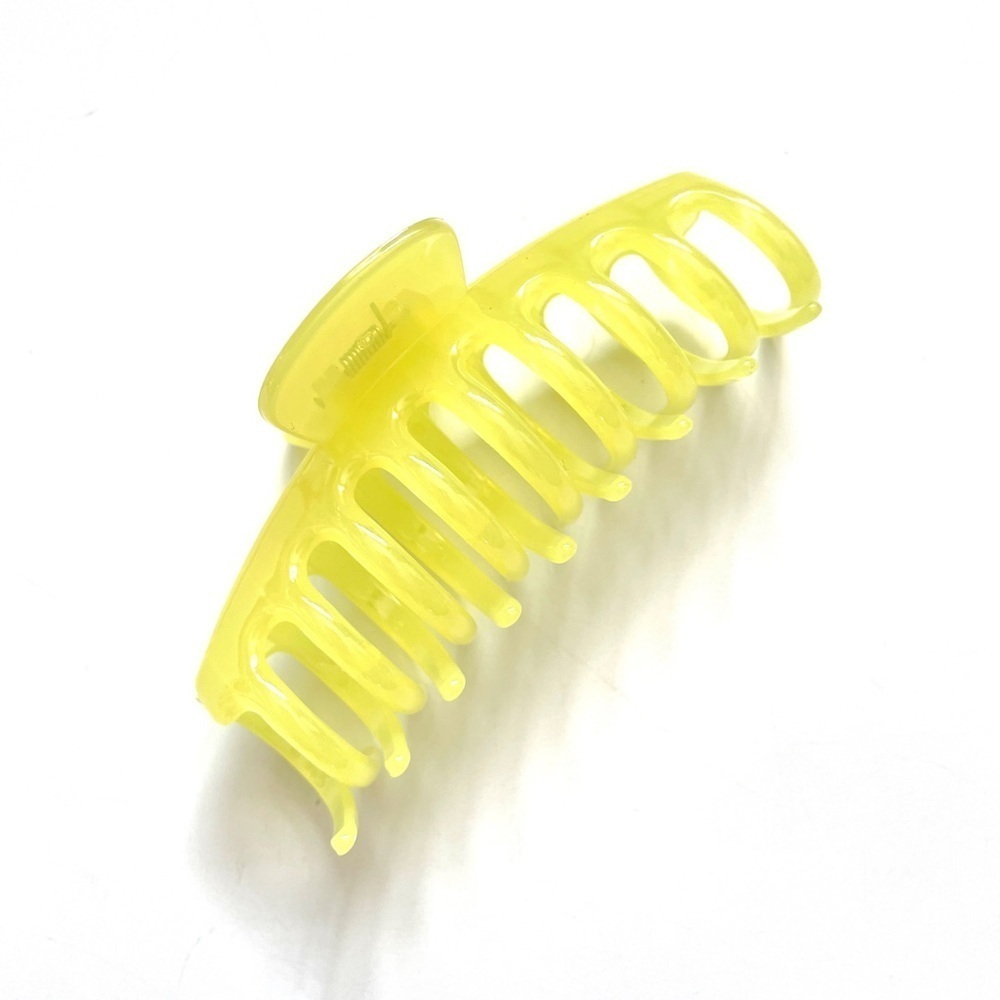 Neon yellow  hair claw clip